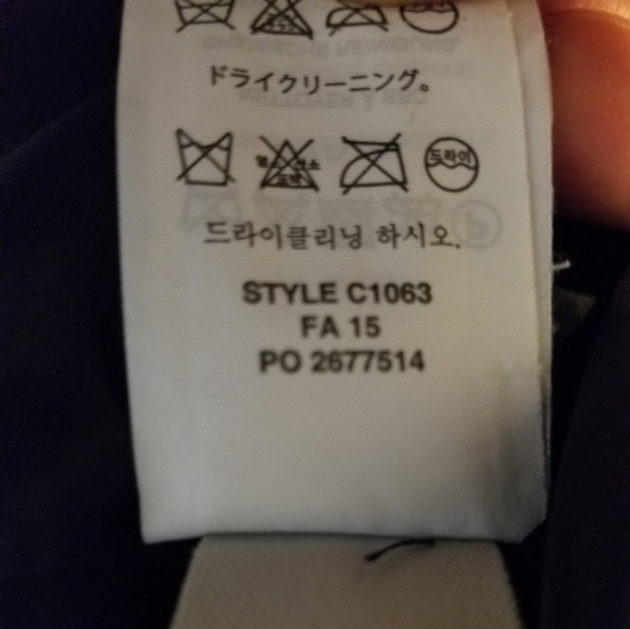 J.Crew Double Faced Wool Crepe Dress in Black Size 4 Color Black - Picture 12 of 15